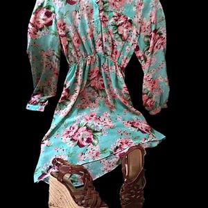 Rue 21 dress with wedges